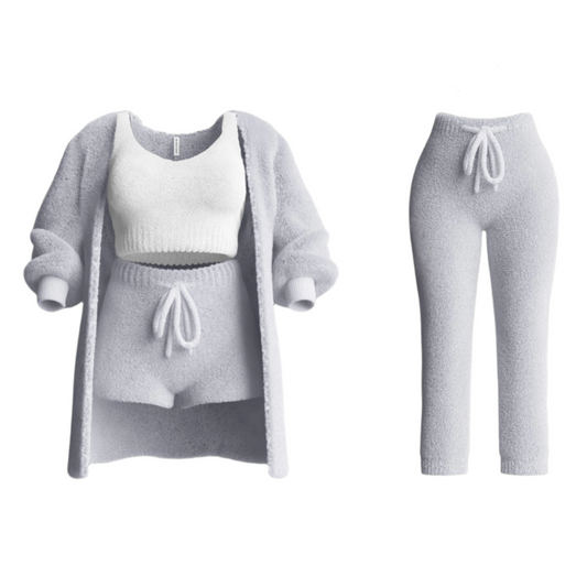 Eleganzia | Cloudy Cosy 3 Stück Set + gratis Hose